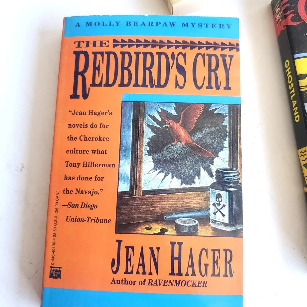 Lot of 6 Jean Hager PB Vintage Novel Ghostland Cozy Mystery NOS Unread Excellent